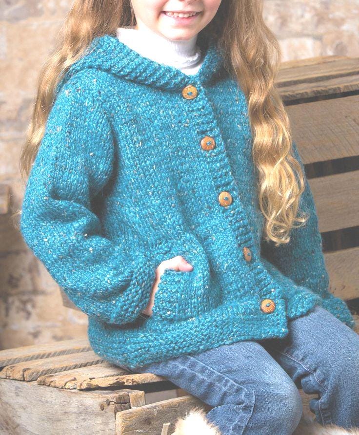 Cardigan Fille Blue Zoo – Bleu – Coton – Taille 5-6 Ans – Manches Longues – Idéal Mi-saison