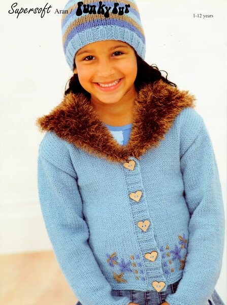 Fur Collar Cardigan - Etsy