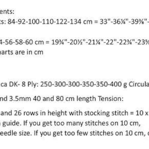 Easy Beginner Womens Round Neck Top Sleeveless Sweater Jumper Vest Slipover 33"-52" DK 8 PLY Wool Knitting Pattern PDF download bild 3