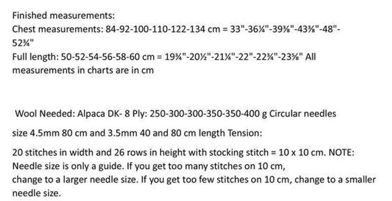 Easy Beginner Womens Round Neck Top Sleeveless Sweater Jumper Vest Slipover 33"-52" DK 8 PLY Wool Knitting Pattern PDF download bild 3