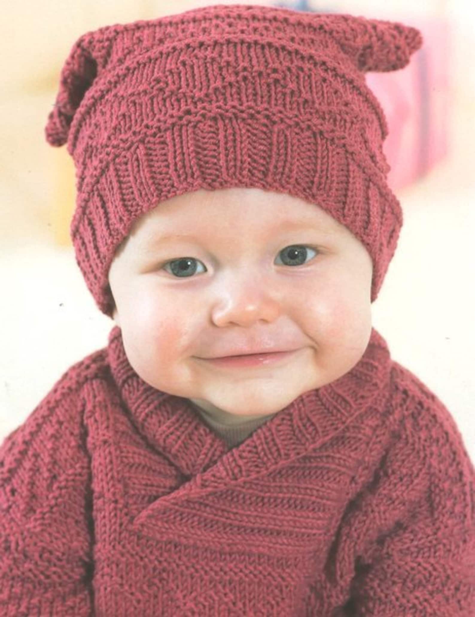 Child Knit Wrap Sweater main image 0