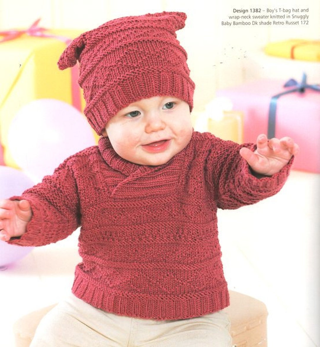 Child's Sweater Shawl Wrap Neck T Bag Hat & Blanket Etsy