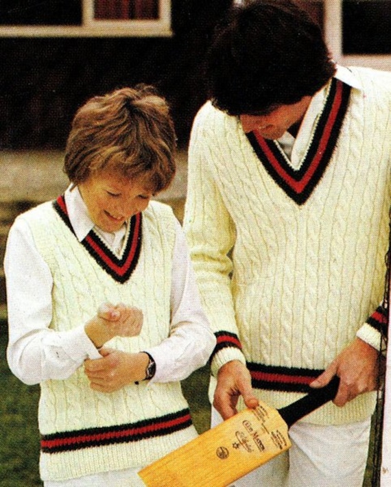 Mens cable knit cricket jumper hotsell