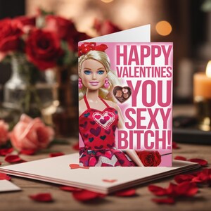 Funny Gay Queer Lesbian Valentines Day Card You Sexy Bitch Dolls Funny Gay Valentines Cards Valentines Cards LGBTQ+ Valentines