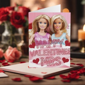 Cartes de Saint-Valentin gay homosexuelles drôles, poupées, cartes de Saint-Valentin gays drôles, cartes de Saint-Valentin LGBTQ + lesbiennes de la Saint-Valentin