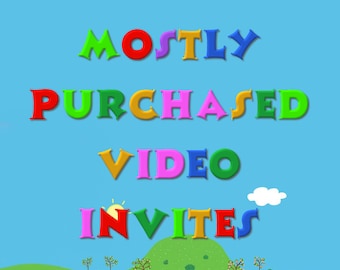 Mostly Purchased Video Invites