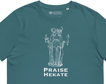 Praise Hekate - Unisex organic cotton t-shirt