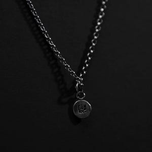 Tiny Sterling Silver Spider Pendant image 5