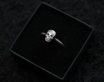 Sterling Silver Skull Ring