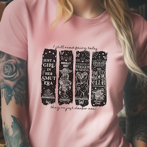 Witchy Bookish Smut Reader Spread Those Pages DTF Design or Sublimation Clipart PNG for Shirt, Printable Wall Art, Instant Digital Download