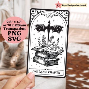 Bookish Romantasy Fantasy Reader Sublimation Clipart SVG PNG für Shirt, Becher-Designs, druckbare Wandkunst, digitaler Download