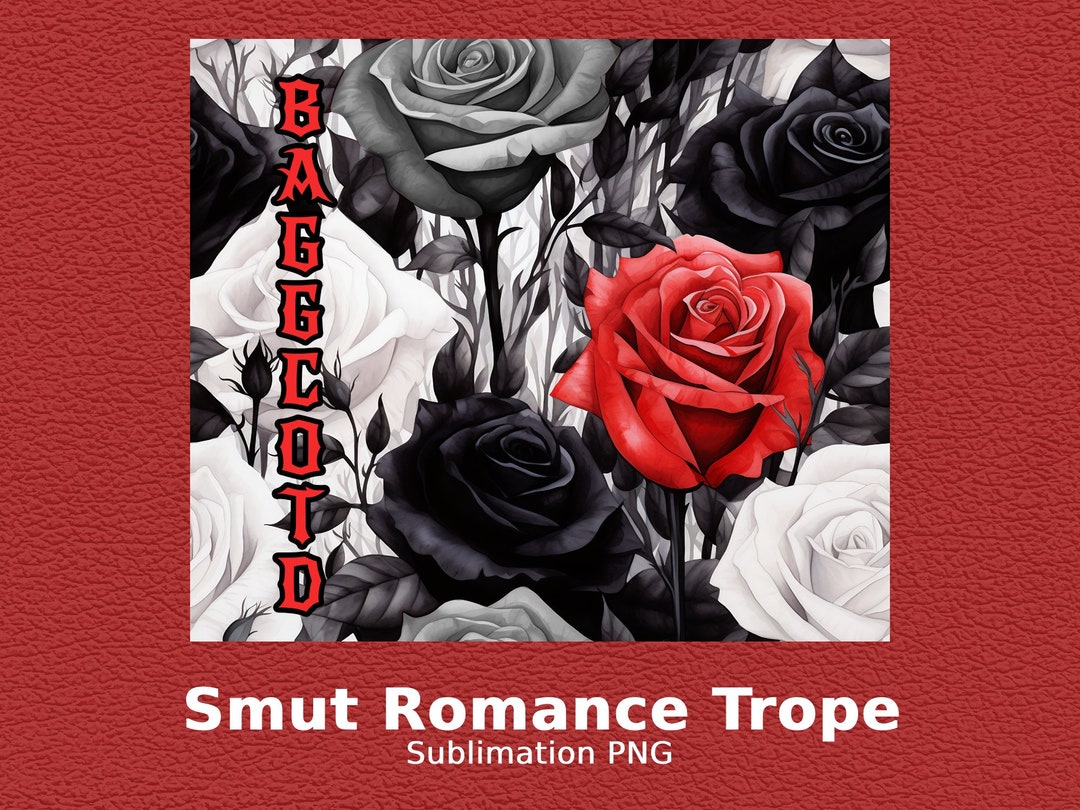 BAGGCOTD Dark Romance Gothic Book Trope 20oz Skinny Tumbler PNG