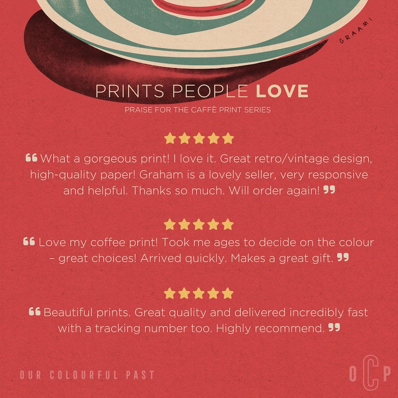 Retro muurkunst espressokoffie, poster Italiaanse keuken vintage stijl, ingelijste optie afbeelding 9