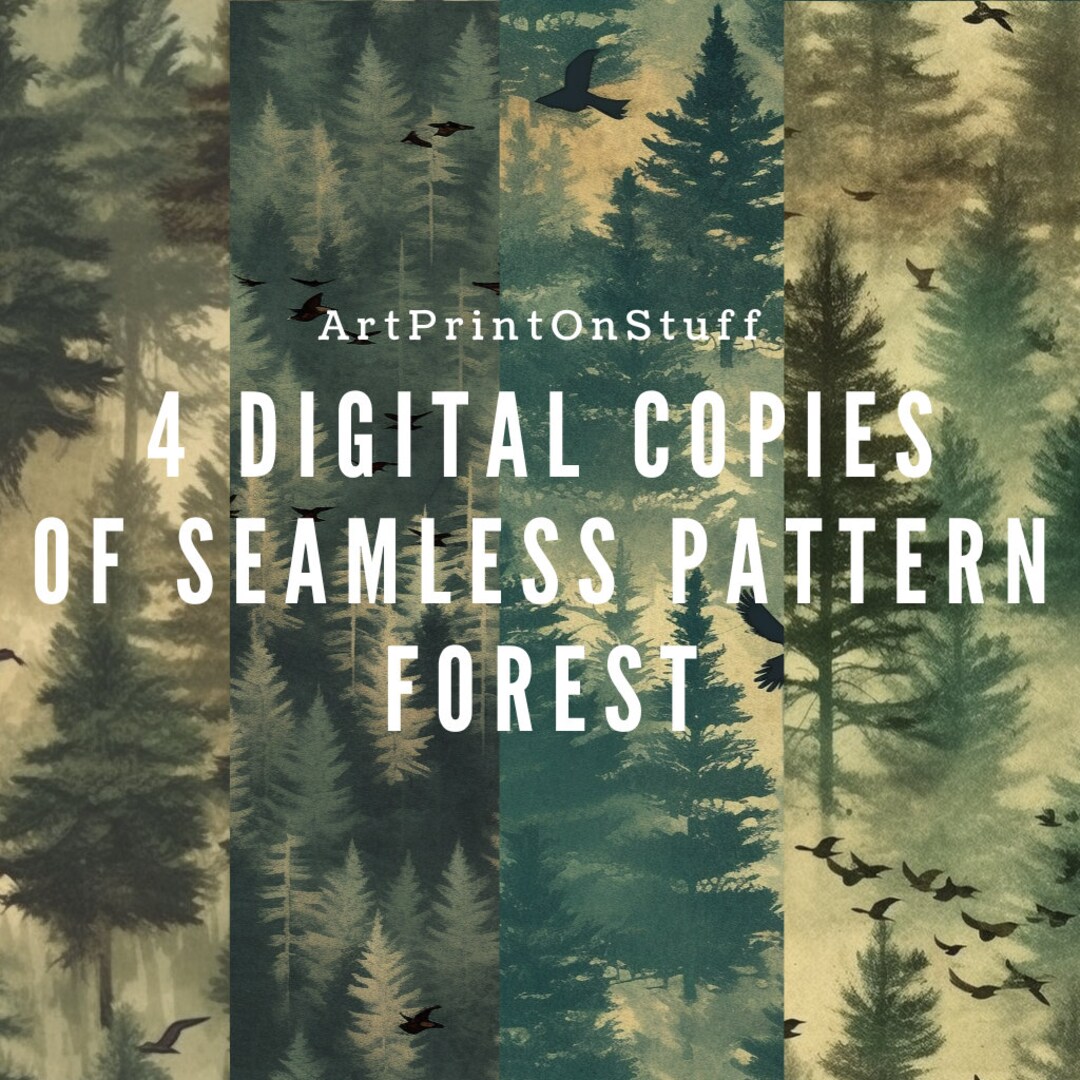4 Digital Copies of Seamless Pattern Backgrounds of - Etsy