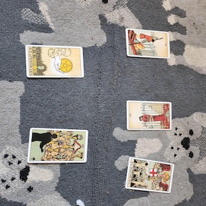 Tarot à 5 cartes - Tarot pour les personnes décédées