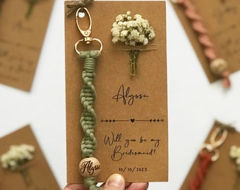 Personalisiert werden Sie meine Brautjungfer Vorschlag Geschenke, Brautjungfer Hochzeitsgeschenke, Trauzeugin Matrone der Ehre Geschenke, binden die Brautjungfer Geschenke