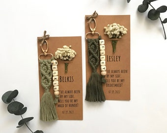 Personalized Wedding Gift for Bridesmaid Proposals, Bridal Party Gifts For Bridemaids, Will You Be My Bridesmaid Gifts, Bridesmaid Box Idea