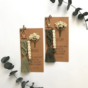 Presente de casamento personalizado para propostas de dama de honra, presentes de festa de noiva para damas de honra, você será meus presentes de dama de honra, ideia de caixa de dama de honra