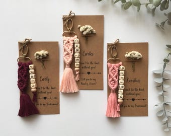 Bridesmaids Proposals, Personalized Gift For Bridesmaids, Will You Be My Bridesmaid Box Gifts, Matron of Honor Proposals, Bachelorette Favor