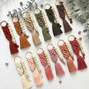 Bachelorette Party Favors For Bridesmaids, Will You Be My Bridesmaid Gifts, Maid of Honor Gift from Bride, Name Keychain, Engraved Keychain