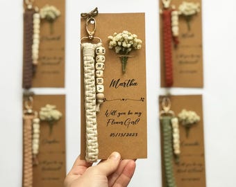 Personalisierter Geschenk für Brautjungfer Antrag, werden Sie meine Brautjungfer Vorschlag Geschenk, Brautjungfer Danke Geschenk, Trauzeugin Vorschlag Geschenk