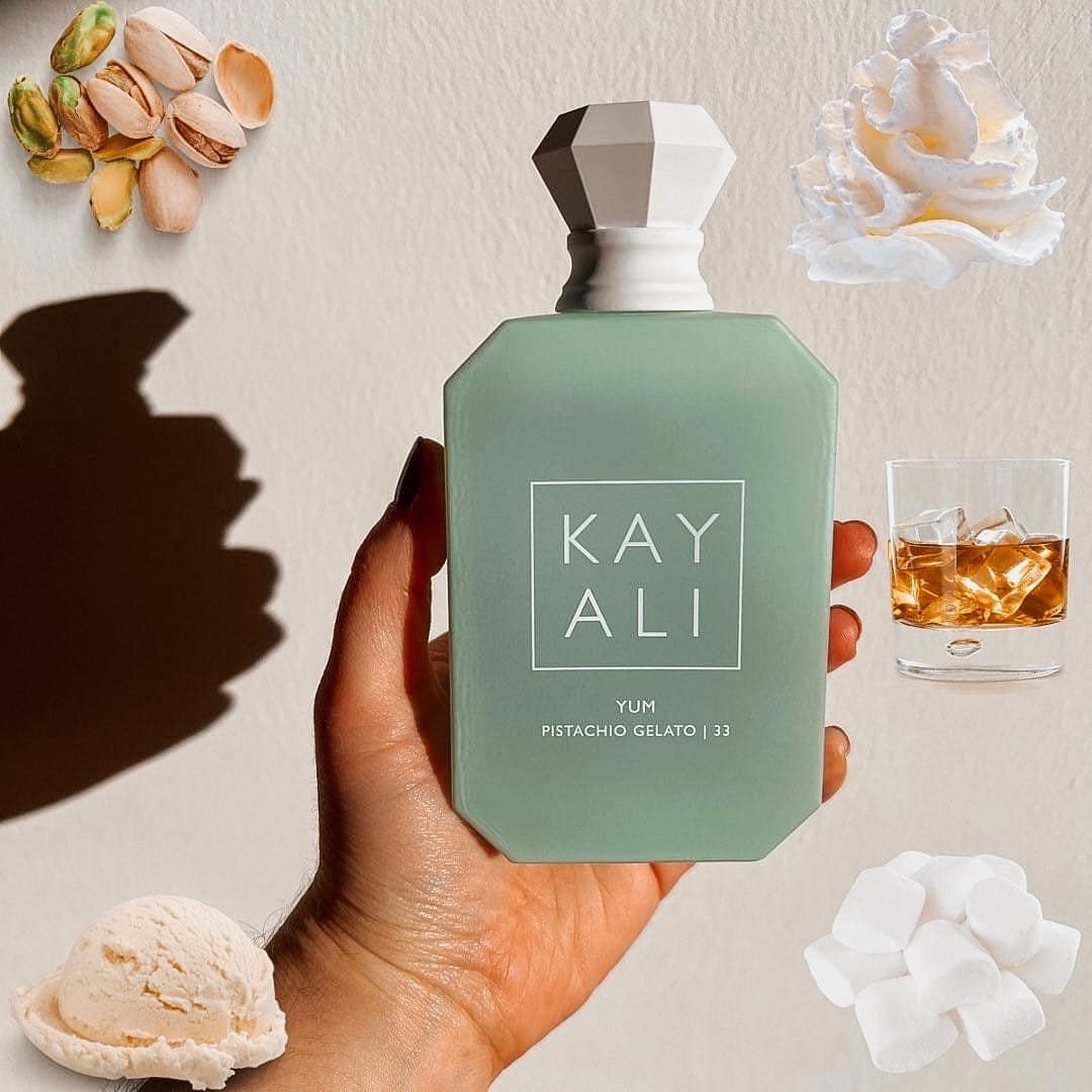 Kayali Yum Pistachio Gelato 33 DECANTER parfum Huda beauté Etsy France