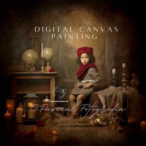 Christmas Candlelit Pictorial with World Ornaments: A Festive Holiday Snapshot, Magical Xmas Backdrop Overlays, Photoshop Editing