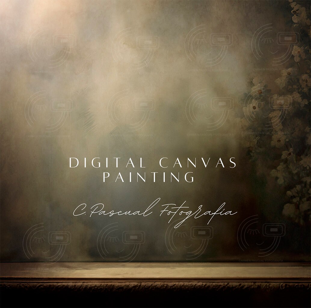 Old Masters Flower Digital Background for Composite Photography