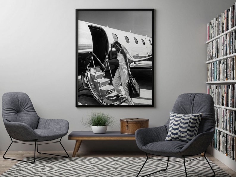 Black And White High Fashion Print, Trendy Wall Art, Luxury Poster, Vintage Prints, Teen Girl Room Decor, Feminist Poster, Digital Download