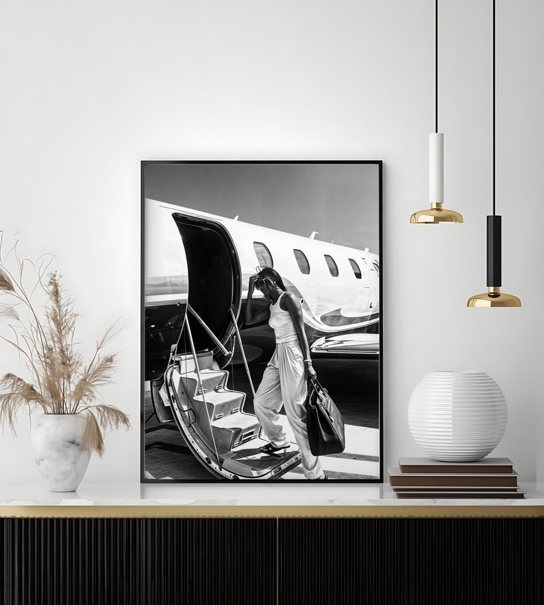 Black And White High Fashion Print, Trendy Wall Art, Luxury Poster, Vintage Prints, Teen Girl Room Decor, Feminist Poster, Digital Download