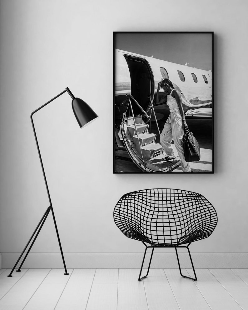 Black And White High Fashion Print, Trendy Wall Art, Luxury Poster, Vintage Prints, Teen Girl Room Decor, Feminist Poster, Digital Download