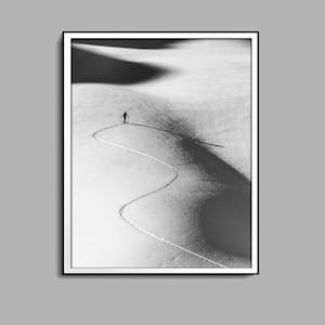 Retro Ski Poster, Winter Wall Art, Skiing Poster, Digital Download, Ski Lodge Decor, Snowy Mountain Art, Texture Wall Art, Ski Photo Print