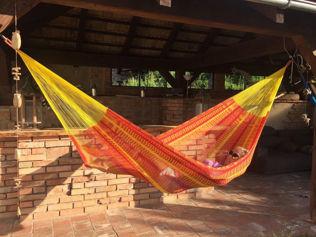 Summer Hammock Extra Size for Family Holiday Color Handmade Home Living