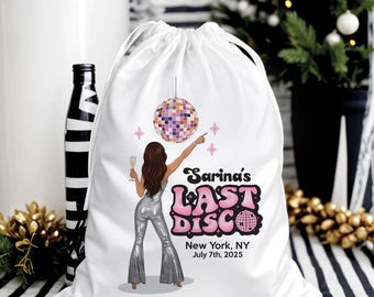 Last Disco - Bach Welcome Bag - Wedding Hangover Kit - Welcome Bags - Wedding Favors - Hangover Kit Bags