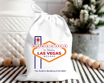 Las Vegas Hangover Kit Bag Las Vegas Favor Bag Las Vegas Bachelorette Party Welcome Bag las Vegas Wedding favor Bag Nevada bag