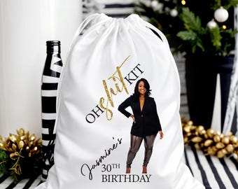 Oh Shit Kit-Custom Hangover Kit-Recovery Kit-Survival Kit-Hangover Bags-Custom Recovery Kit-Birthday Kit-Hangover Kit