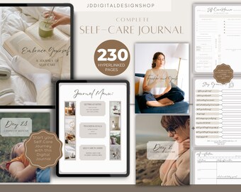 Self-Care Monthly Planner- Printable or Digital