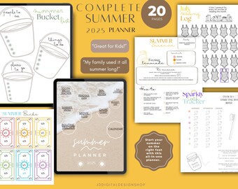 2025 Ultimate Summer Planner - For Busy Families & Even Busier Kids!