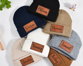 Baby hats with names on them shop