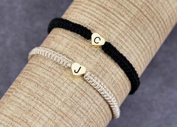Regali di Amicizia Braccialetto Donna Bracciale Amici Ciondolo Argento con Incisione per Natale