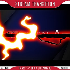 BLACK STORM RED transition, Red stream transition, Stinger transition magic, stinger transition red, twitch scene transition