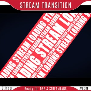 Valorant transition : twitch transition screen, OBS stinger, valorant stinger for twitch, stream scene transition, stinger transition red