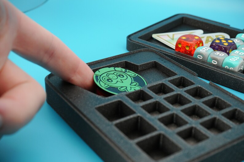 Pokemon TCG Dice Box Single Color Etsy