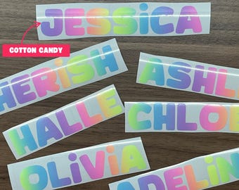 Custom Vinyl Name Labels | Labels for kid's bottles, Parties, Lunchbox, Glasses, Wedding, Diary | Personalised Decals | Custom Name Stickers