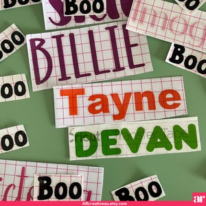Custom Name Decal | Personalised Vinyl Decal | Bottle Decal | Pantry Decal | Personalised Kid Stickers | Name Labels | Custom Vinyl Decal