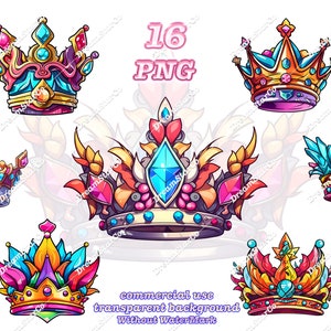 Crown clipart,Crown png,Princess Crown,T-shirt design ,Sublimation PNG,commercial use,vector illustration,DreamerStarCo