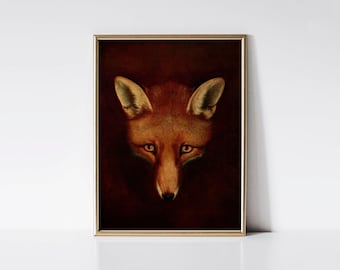 14 Inch Wall Plaque Fox Hunting Alfred Meakin England Vintage