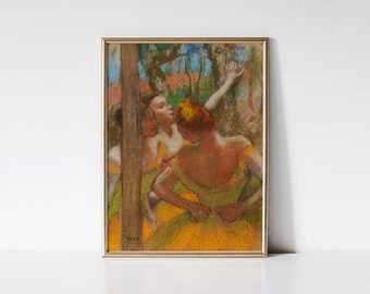 Ballerina, Edgar Degas print, Girls Room Ballerina Print, Ballet painting, Dancer art print.