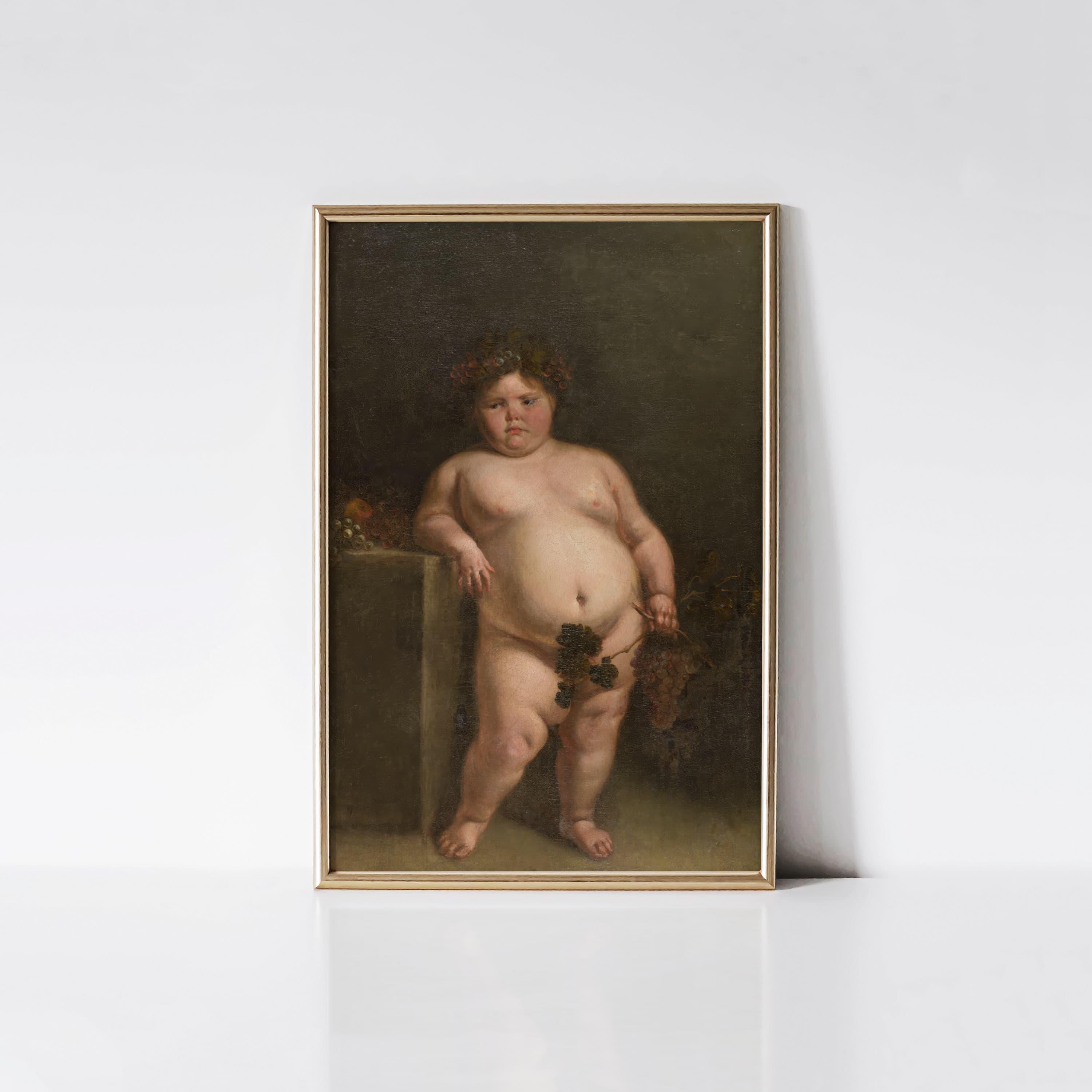 The Naked Monster 1680 by Juan Carreo De Miranda Print, Spanish Art, Dark  Academia Decor, Moody Gallery Wall Art, Gift for Historian. - Etsy