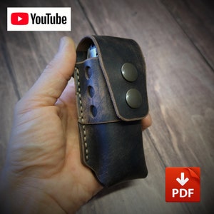 Modello con fodero per coltello multiuso in pelle Pdf